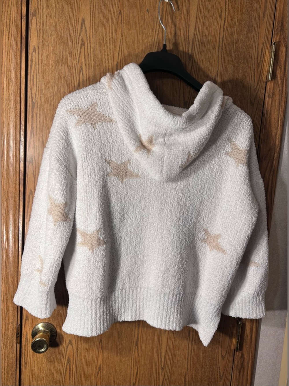 POL Crushed Velvet Ultra Soft Star Hoodie - Picture 4 of 4